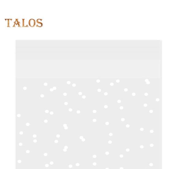 100 ks průhledných samotěsnících celofánových sáčků na sušenky se 120 ks samolepek s poděkováním znovu uzavíratelné sáčky na sladkosti na cukroví dezerty pečivo