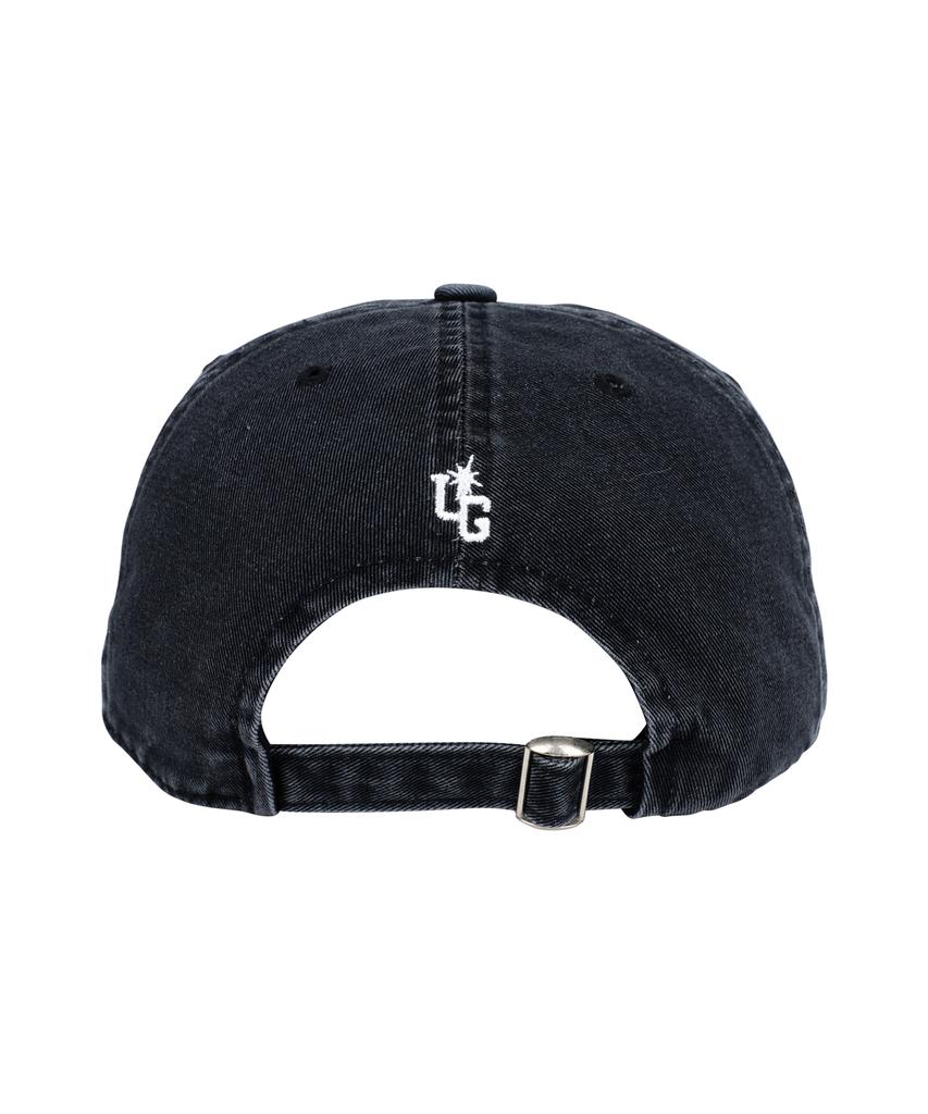 Yunibeoseugameonteu Ug Flag Logo Washed Cap_Charcoal