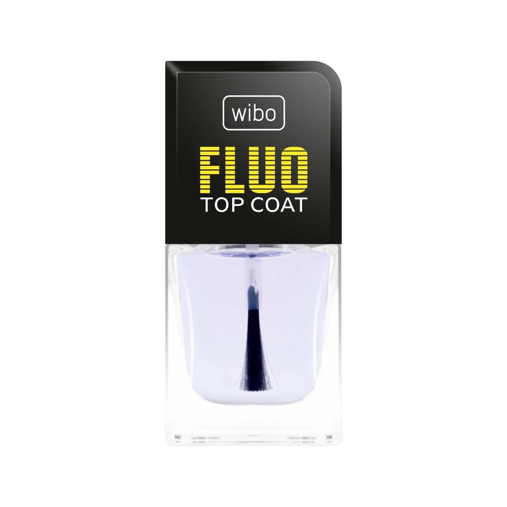 Wibo Fluo Finish: Professional UV High-Gloss Top Coat Nail Polish, 8.5ml