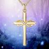 S925 Sterling Silver Cross Pendant Necklace