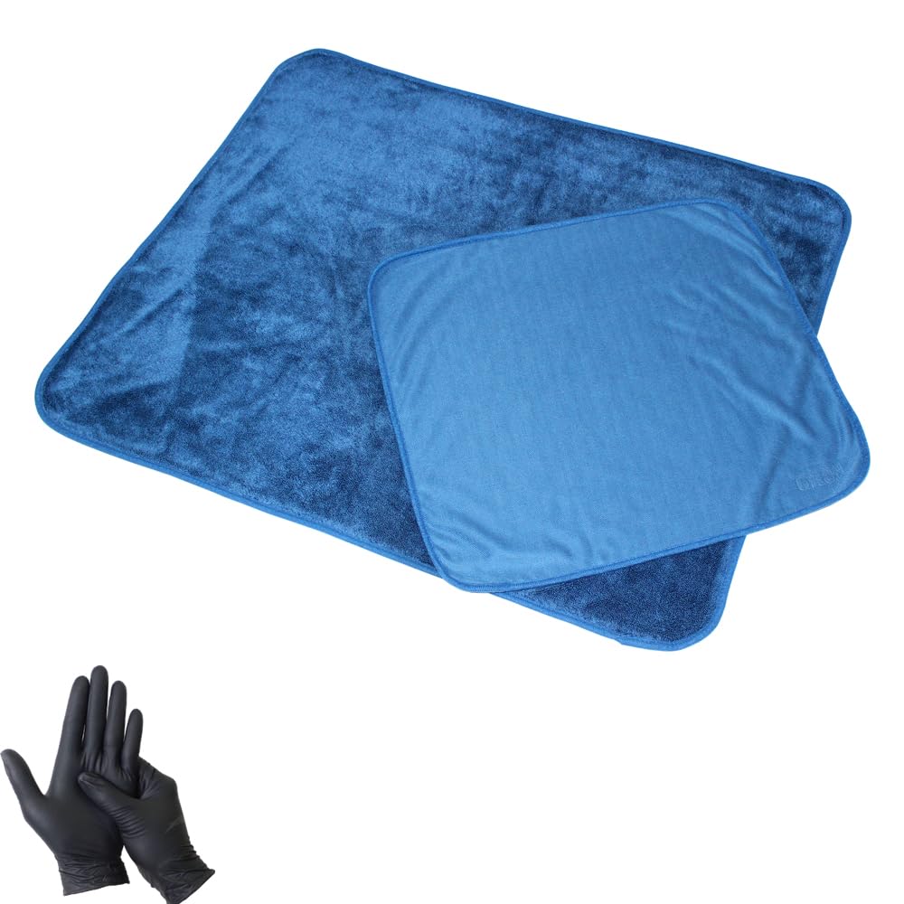 GYEON Silk Dryer EVO Set Official Japan SilkDryer Includes GO Nitrile Car Wash Drying Towel S&M (Q2M-SDE-S, Q2M-SDE-M) - Product, 50x55cm, 70x90cm,