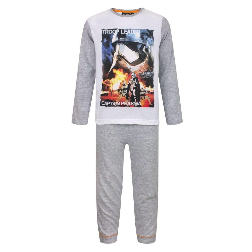 STAR WARS Boys The Force Awakens Captain Phasma Long Pajamas Set