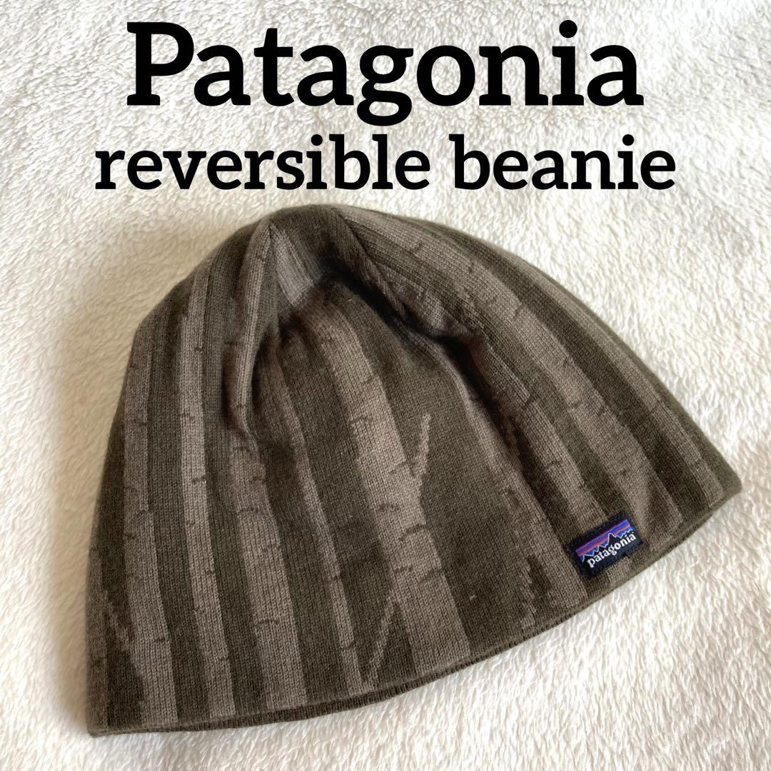 

[Б/У] Двусторонняя вязаная шапка/бини Patagonia