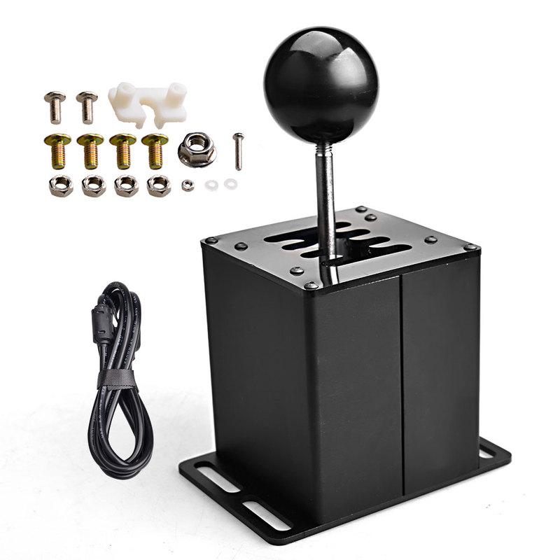 USB H Gear Shifter For Logitech G27 G29 G25 G920 Thrustmaster T300RS/GT Shift Knob For ETS2 Sim Gear Shift PC Racing Game