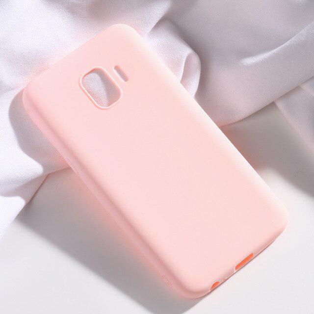 Buy For Samsung Galaxy J2 Core Cases Silicone Candy Color Back