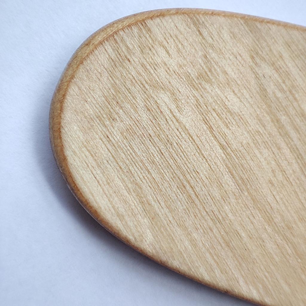 36x15cm Handmade Wooden UFO Boomerang Saucer Throw and Catch Flying Disc for Outdoor Games Lawn Toys 6