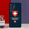 Schweiz Schweizer Flagge Hülle Für Samsung Galaxy S20 S21 FE Plus Note 20 Ultra S8 S9 S10 Note 10 Plus TPU Hülle