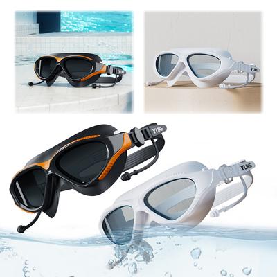 Professional HD Swim Glasses Adjustable Wide View Swim Goggles Waterproof Swim Sports Eyewear for Women Men