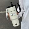 Twilight Ice Shield Insulated Cup, Large Capacity Stainless Steel Water Bottle for Men and Women, Customizable Design.