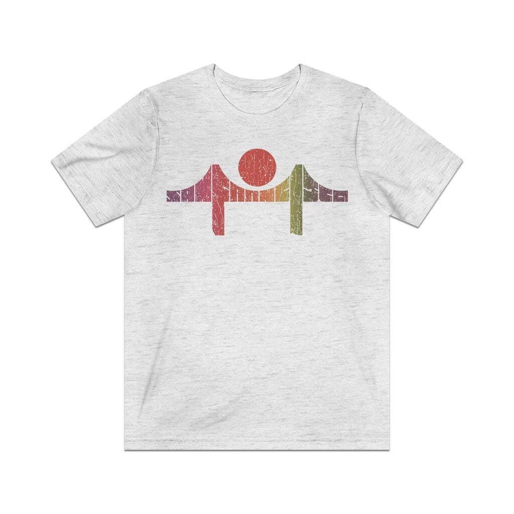 

San Francisco Rainbow 1976 Vintage Men s T shirt 3XL