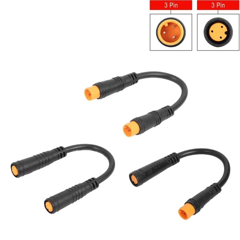 Waterproofed Throttles Cable Universals Electric Bike Sensors Thumb Throttles Cable for Easy Installation