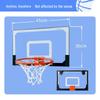KANGLANGTE Kids Adjustable Wall-Mounted Basketball Hoop