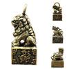Multifunctional Handmade Animal Seal Sculpture Beauty Eye-catching Pixiu Statue