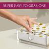 Acrylic Tissue Box Modern Guest Towel Holder Household Tissue Paper Dispenser Case  Restaurant