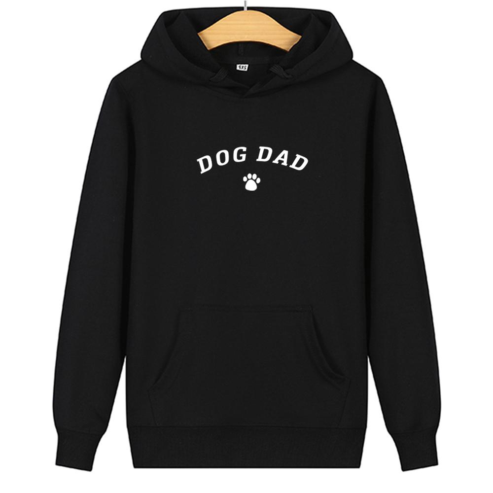 Casual Sweatshirt Matching Clothes for Couples Kpop Lovers Autumn Men Women Hooded Pullovers Dog Dad Mom Print Hoodies