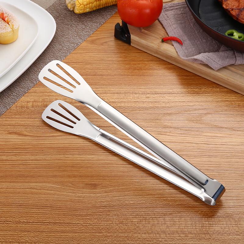 abdo 12-inch Stainless Steel Food Tongs (3-Pack)
