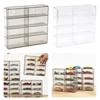 A84X-1:64 For Hot Wheel Display Box Car Model Cabinet Rack For Hotwheel Cars Diecast Storage Dustproof Display Box