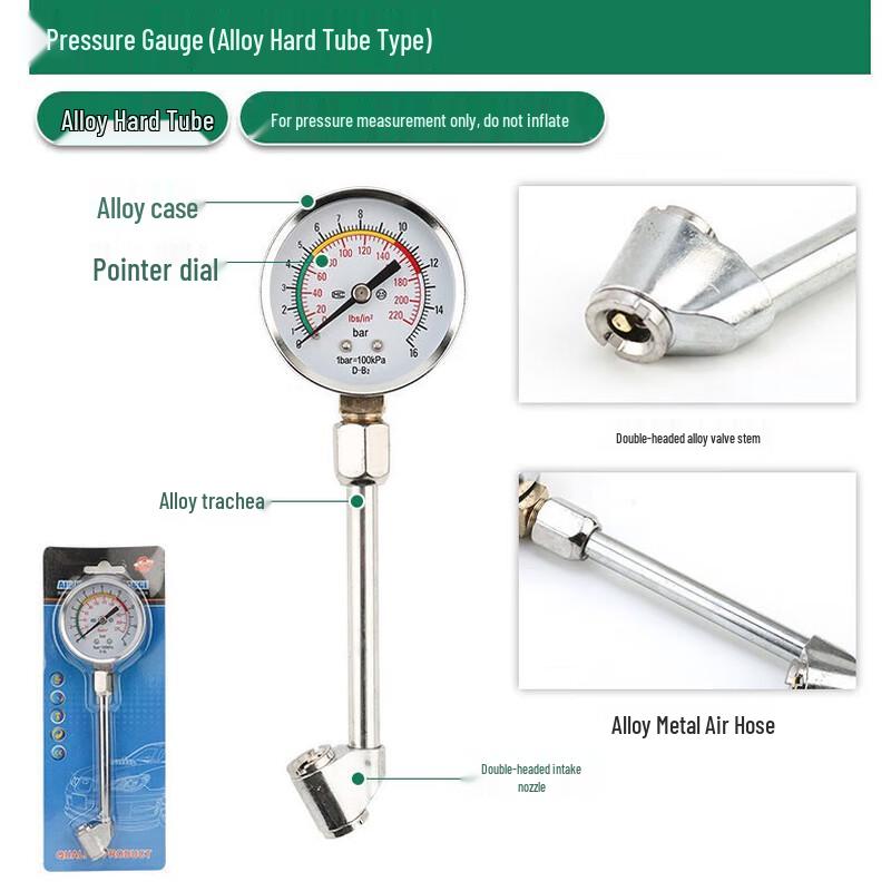 Shiyi Portable Car Tire Pressure Gauge & Inflator