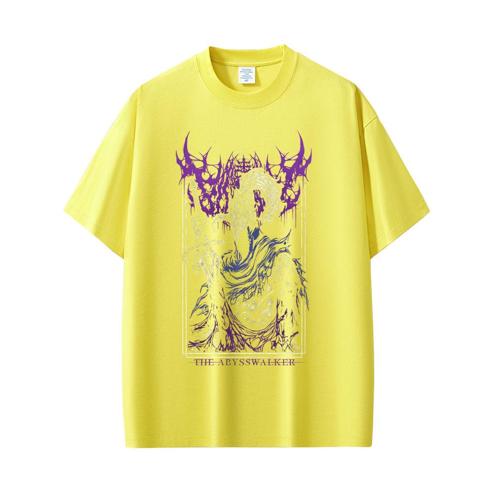 Game Dark Souls Artorias The Abysswalker Graphic Tshirt Men Women Vintage Gothic Rock Tshirts Mens Punk Oversized T Shirts