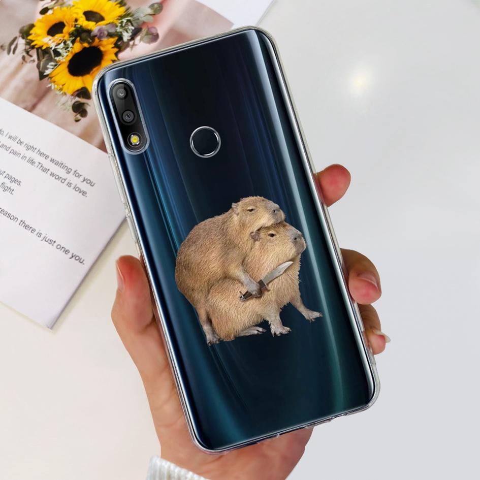 For Asus ZenFone Max Pro M2 Case ZB631KL ZB633KL Luxury Marble Bumper Soft Clear Silicone Phone Back Cover For Asus X01BDA Capas