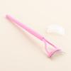 1-pack eyelash comb, eyelash separator - curved design, curling eyelashes to fit the eye shape, makeup tool with protective case
