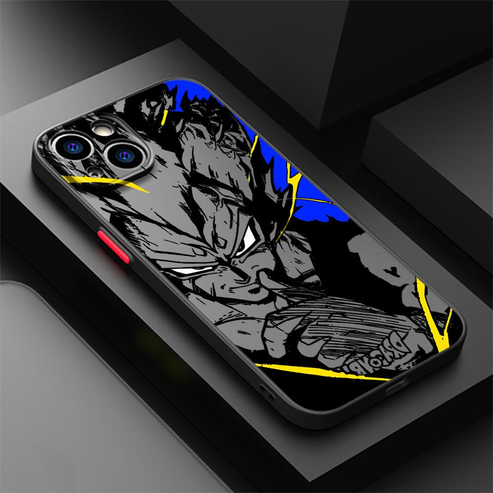 Hot Anime Dragonballs New Phone Case for iPhone 15 16 17 Pro Max 14 Plus 12 13 11 Pro Max SE 14 Pro XR XS Matte Shell
