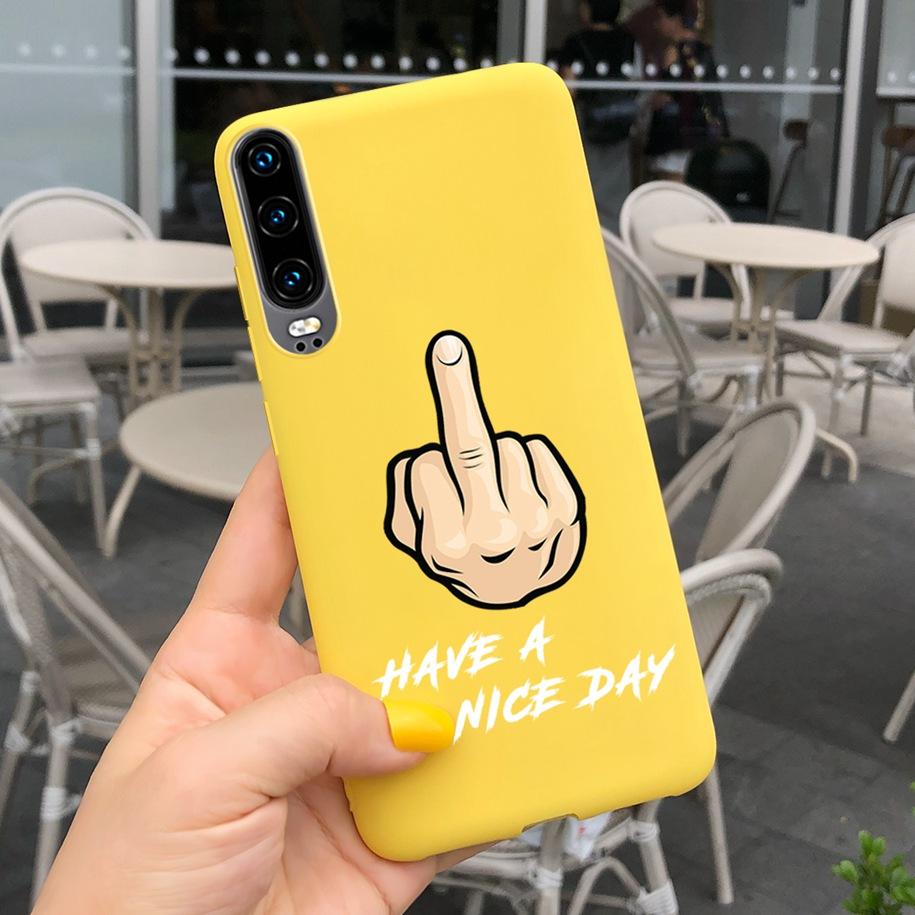 P30 Lite Case Fashion Flower Pattern Phone Case For Huawei P30 P 30 P30Lite 2020 MAR-LX1M Shockproof Bumper Soft TPU Funda Coque