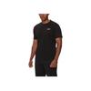 EA7 Logo Print Strick Rundhals T-Shirt Herren Oberteile Schwarz 8NPT25-PJVPZ-0208