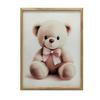 Plakat Uroczy Miś W Różowej Muszce Plakat Uroczy Miś W Różowej Muszce, 40X50 Cm, Bez Ramy, Papier Matowy 230 Gsm