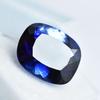NATURAL Blue Tanzanite 14.6 Ct Perfect Cushion Cut Loose Gemstone