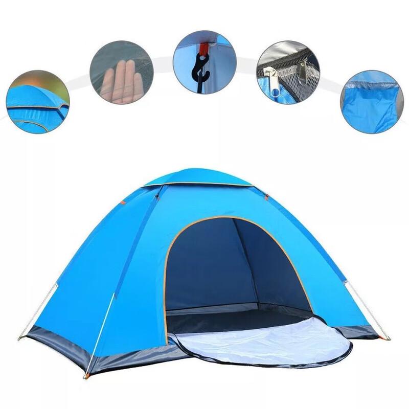 ZISIZ Medium Double Person Double Door Skylight Tent