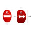 Ksbha9 Car Accessories Auto Door Lock Covers Case For Skoda Octavia KAMIQ KODIAQ SUPERB RAPID KAROQ FABIA YETI Auto Decorate Stickers
