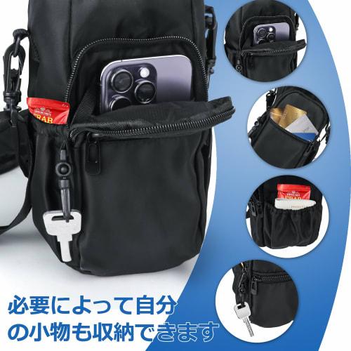 TwoPone 1 Liter Wasserflaschenhülle, Wasserflaschenträgerhülle, PET-Flaschenhalter, Isoliert, Wasserabweisend, Großes Fassungsvermögen (1200ml), Sportwasser B