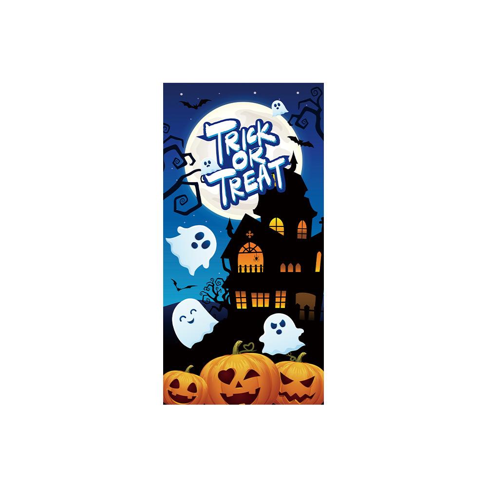 Day of the Dead Festival Polyester Door Banner - Customizable Party Decoration
