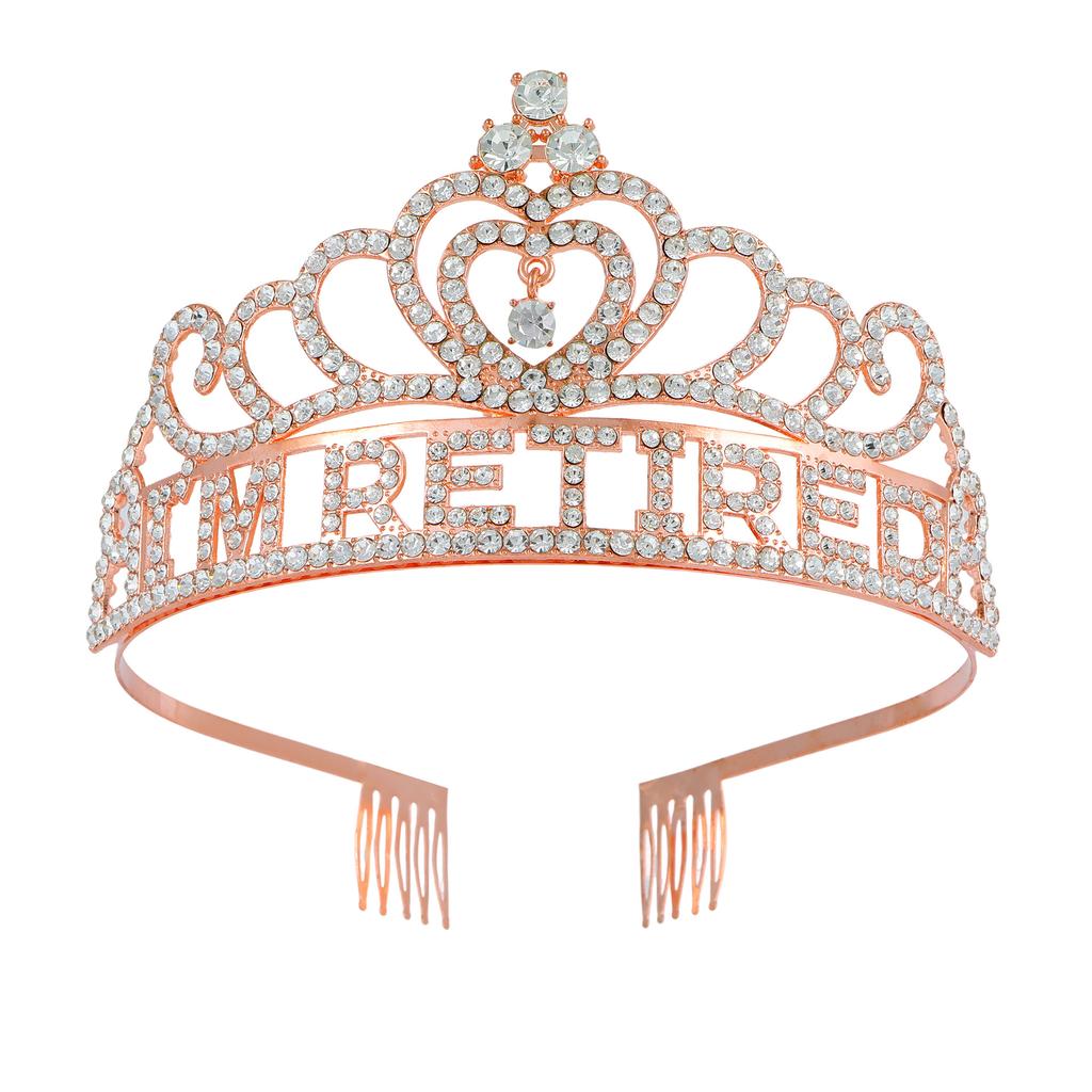 Retired Crown Retired Party Supplies Dress Up Gifts Headband Supplies