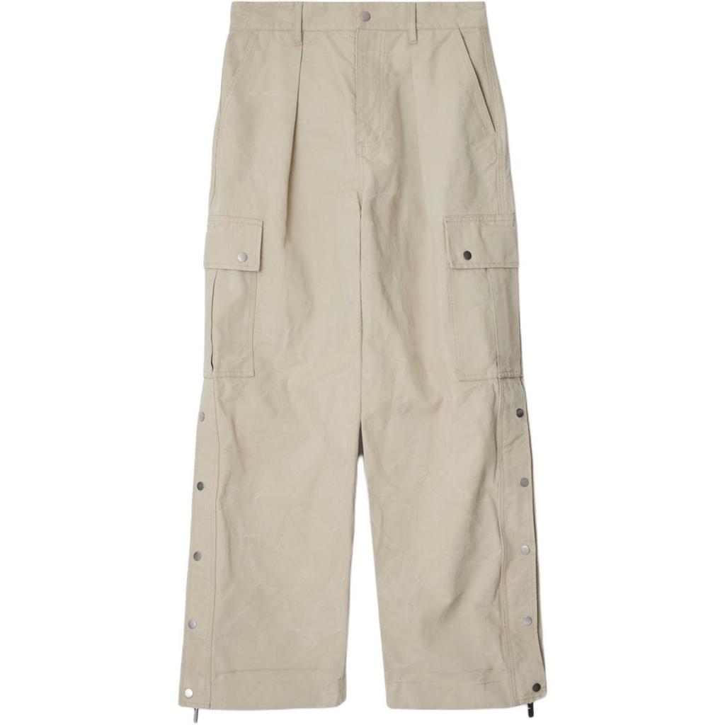 Burberry wide-leg cotton cargo trousers 80914741