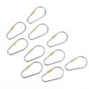 10/20/30Pcs D Type Locking Carabiner Screw Gate Multipurpose D-Ring Anti Lost Clip For Outdoor Hiking Camping And Keychain Use
