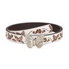 Waist Belt Butterfly Buckle Embossed Chain Costume Belt for Wrap Dress Waist Belt for Suit Skirt Jeans Jewelry