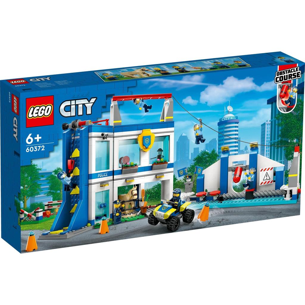 LEGO City Policajná akadémia Hračky Kocky Vzdelávacie Dievčatá 6 7 8 9 Mesto Budova Policajné Auto Polícia 60372