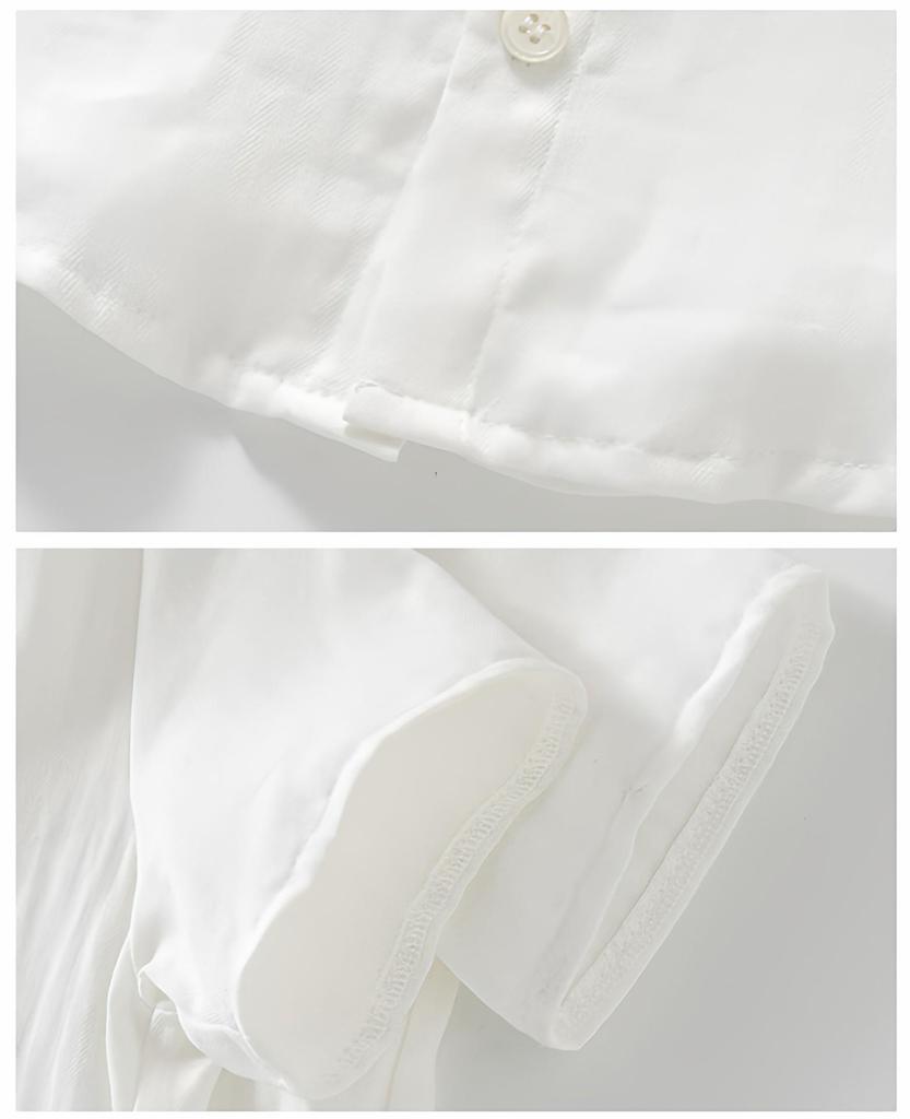 Baby Boy's First Birthday Formal Outfit – Short-Sleeve Shirt & Shorts Set