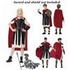 Halloween Costume Party Family Outfit Adult Male Knight Soldier Cosplay Dress Up, Roman Warrior" Characters)