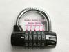 5-Digit Large Letter Combination Lock for Gym Lockers & Escape Rooms