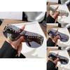 Fashion Round Frame Sunglasses For Women With Uv400 Protection For Outdoor Travel