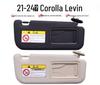 Sun Visor with Vanity Mirror for 2021-2024 Toyota Corolla Levin, Asia Lion, and Ling Shang