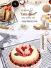 Foldable Non-stick Baking & Cooling Rack – Cake, Bread, Mooncake & Grill