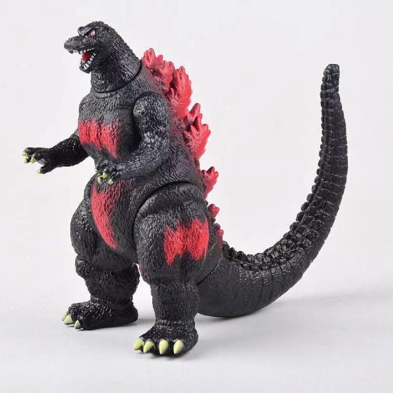 24cm Godzilla King of Monsters Runaway Mechanical Red lotus Planet Godzilla Action Figure Collection Model Toy Kid Birthday Gift