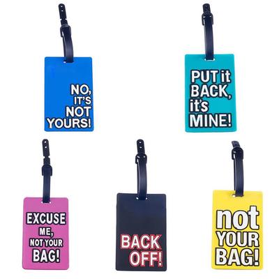 Banana Pattern Handbag Tag For Suitcase Bag Accessories 2 Pack Luggage Tags