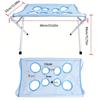 Foldable Pet Bathing Stand for Small Medium Dogs Cats Breathable Mesh Anti-Slip Grooming Fixed Rack Table