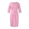 2026 Elegant Fashion Bodycon Ruched Plus Size Pencil Dress for Women