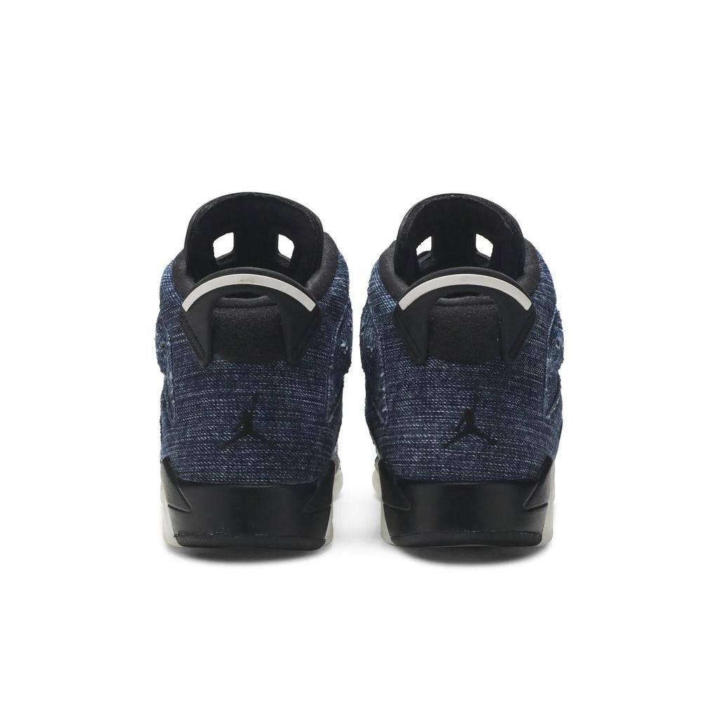 Air Jordan 6 Retro Grade School 'Washed Denim' (Unisex) Washed Denim / Sail / Varsity Red / Black Kids' Basketball Shoes CV5489 401